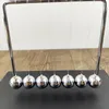 7 Balls Mechanic Curve ton Pendulum Ball Metal ton's Cradle Kids Enlightenment Gifts Stress Relief Desk Ornaments Decor 240129