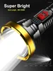 Torches 500000lm LED puissante P700 LUMILLE FLASS TACTIQUE LEAUX LONGE REMARD 1000M MAISE TORCH TORCHE USB