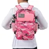 QT QY 25L45L Mochila Tática Militar para Mulheres Homens Exército Laser Cut Molle Daypack School Bag Gym Mochila com Suporte de Copo Duplo 240202