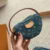 24SS Women Retiro Denim Totes Bags Leather Classic flower Handbag Luxurys Designers Pea-shaped Shouder Crossbody Messenger Ladies Travel Handbag pouch purse 24cm