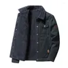 Men's Jackets Men Winter Down Wool Liner Thicker Warm Coats Good Quality Cotton Casual Outerwear Size 6XL