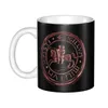 Mugs Templar Shield Cross Medieval Warrior Sword Coffee DIY Customized Knights Deus Vult Ceramic Tea Milk Mug Cup