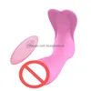 Autres outils de soins de la peau Eggs S Gode Sile Panty 7 vitesses Culotte à distance Vibromasseur portable Flir Toy G-Spot Stimulateur de chatte Clitoris Vagin Dhhfz