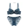 Victoria Bra Set Sexy Secret Girl Lace Thin Underwear Adjustable Top Support Small Chest Gathering