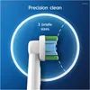 Oral B Electric Toothbrush 5010 Brush For Adult Rotation Precision Clean Teeth Soft Bristle Gum Care With Refills