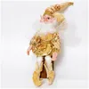 Christmas Decorations 50Cm Elf Doll Toy Christmas Pendant Ornaments Decor Hanging On Shelf Standing Decoration Navidad New Year Gifts Dhnhv