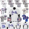 Indossare College NCAA 41 Tom Seaver Jersey Baseball Hall Of Fame Maglie Bianco Grigio 1969 Crema NO N High s