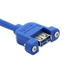 Direktverkauf aus reinem Kupfer, multifunktionales Bold-Schnellladekabel, USB3.0-Stecker auf Buchse, Verlängerungskabel mit Ohrschrauben, USB ca