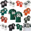 Jim sydde Kelly Miami Hurricanes Football Jersey Ted Hendricks Warren Sapp Melvin Bratton Dan Morgan Ken Dorsey Kellen Winslow II