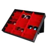 Storage Boxes & Bins 18 Grids Eyeglass Sunglasses Glasses Storage Display Box Holder Case Organizer Mdj998 Drop Delivery Home Garden H Dhp4I