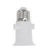 Lamp Holders AC100-240V 4A E27 ABS EU LED Bulb Adapter Lighting Holder Base Plug Connector Accessories Screw Light Socket Conversion For