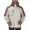 Vestes pour hommes automne et hiver solide contraste patchwork épaissi polaire mâle veste de ski hommes pluie respirant hommes