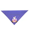 Dog Apparel Easter Dog Triangle Scarf Egg Bunny Pet Neckerchief For Medium To Large Dogs Happy Pets Bandana Drop Delivery Home Garden Dhvt3