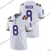 Travin Dural NCAA Lsu Tigers College Football Jersey Custom Jarvis Landry Chase Joe Burrow Justin Jefferson Clyde Edwards Helaire Derrius H High igh