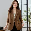 Women's Suits Formal Uniform Styles Blazers Feminino For Women Long Sleeve OL Professional Ladies Office Jackets Coat Outwear Tops