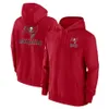 Tampa''Bay''Buccaneers''men fanatycy marki czerwono x bud light pullover full-zip z kapturem