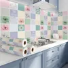 Wallpapers Kitchen Waterproof And Oil-Proof Sticker Thickened Fireproof Marble Self-Adhesive Wall Formaldehyde-free Wallpaper