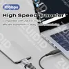 Bilgisayar Kabloları USB Klima - Micro B 3.0 Adaptör 10Gbps Süper Hız Veri Senkronizasyon Dönüştürücü MacBook Pro Samsung HDD SSD Tip C