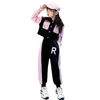 Set di abbigliamento Ragazze Autunno Vestito sportivo 2024 Teen Baseball Uniforme Giacca Pantaloni 2 pezzi Pigiama Stile coreano Per bambini JK 3-14Y