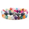 Bracelets à breloques perles Bracelets pierre naturelle Yoga Chakra Bracelet livraison directe bijoux Bracelets Dh28S