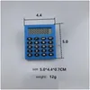 Calculators Wholesale Portable Pocket Scientific Calcator Small Square Student Exam Learning Essential Digit Mini Office School Drop D Dhowq