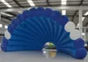 wholesale Attractive Outdoor inflatable clam shell tent, stage tent,air roof dome marquee structure for music festival