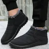 Buty śnieżne Mężczyźni Casual Buty Man plus size buty zimowe dla mężczyzn wygodne buty do kostki wodoodporne buty męskie buty robocze 240118