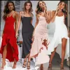 Dresses Maternity Dresses Summer Fashion for Pregnant Women Sexy Backless Ruffle Sundress Photography Props Ladies Pregnancy Clothes