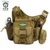 Kameratasche Zubehör DSLR-Tasche Camping Taktische Armee Messenger Mann Handtasche Männer Sattel Camouflage Umhängetaschen Wasserdichte Militärische Umhängetasche YQ240204