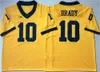 Maillot de football Michigan Wolverines en stock 2 Charles Woodson 3 Rashan Gary 4 Jim Harbaugh 5 Jabrill Peppers 10 Tom Brady 21 Desmond Quelle hauteur 1