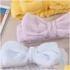 Other Bath & Toilet Supplies Spa Headband Wrist Washband For Washing Face Towel Wristbands Hair Wash Wristband Drop Delivery Home Gard Dh7Bq