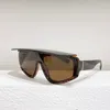 Zonnebril 2024 Fashion DN6177 Luxe Voor Vrouwen Grote Schild Cool Merk Retro Designer Mannen Bril Oculos Gafas