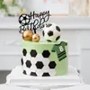 Ferramentas de bolo jogo de futebol topper decoração menino festa feliz aniversário suprimentos crianças acessórios decoração