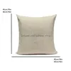 Coussin / oreiller décoratif décor scandinave lin taie d'oreiller beige vase décoratif plante er pour canapé-lit chaise E 45 40x40 DRO Ot2Yq