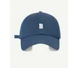 Ball Caps LDSLYJR 2024 Cotton Letter B Casquette Baseball Cap Adjustable Snapback Hats For Men And Women 150