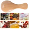 Cuillères à manche court, 10 paquets de petites cuillères à sel et à sucre en bois, thé, miel, café, condiments pour bébé, Mini accessoires de cuisine