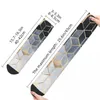 Men's Socks Soft Blue Gradient Cubes Harajuku High Quality Stockings All Season Long Accessories For Man Woman Christmas Gifts