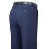 Costumes pour hommes hiver velours épaissi solide poche pantalons décontractés automne mode affaires confortable et polyvalent