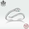 Band Rings Avril Platinum Plated Pure Silver Ring for Lovely Snake S925 Stylish and Stylish Instagram Ring Vjq6