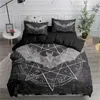 Bedding Sets Halloween Flying Vampire Set Bat Duvet Cover Witchcraft Magic Comforter Full Twin King Queen Polyester Quilt