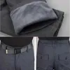 Winter Thick Fleece Casual Pants Men Cotton Military Tactical Baggy Cargo Double Layer Warm Thermal Straight Long Trousers 240129