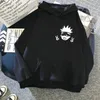 Sweat à capuche pour femmes anime japonais jujutsu kaisen femme vêtements sweatshirts kawaii gojo satoru graphique streetwear streetwear unisexe vêtements