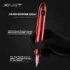 XNET Wireless Permanent Makeup Machine Pen Eyeliner Strumenti Micropigmentazione Semipermanente con display digitale LCD 240122