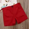 Conjuntos de roupas de natal cavalheiro criança bebê meninos roupas dos desenhos animados manga curta tops shorts conjunto 6m-5y