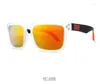 Солнцезащитные очки KDEAM, классические квадратные поляризационные женские и мужские 2024, ультралегкие очки для вождения, высококачественные цветные очки из настоящей пленки, Uv40