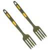 Serviessets 2 stuks keukenvork siliconen vorken koken noedels grote anti-aanbak multifunctioneel