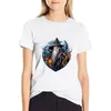 Polos pour femmes, T-shirt Mage de l'avion éthéré, vêtements esthétiques surdimensionnés, robe pour femmes