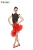 Stage Wear Enfants Jupes latines et costumes de pratique de haute qualité pour les filles Perceuse de danse pour enfants Corée Fil assorti avec précision