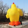 vendita all'ingrosso Attraente pollo gonfiabile soffiato ad aria gallo modello gigante animali gonfiati per decorazioni di eventi all'aperto