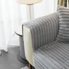 Krzesło obejmuje super miękki królik pluszowy pikowany ręcznik Sofa Winter Gruba Couch Couch Pokrywa przekrojowa w kształcie litery L